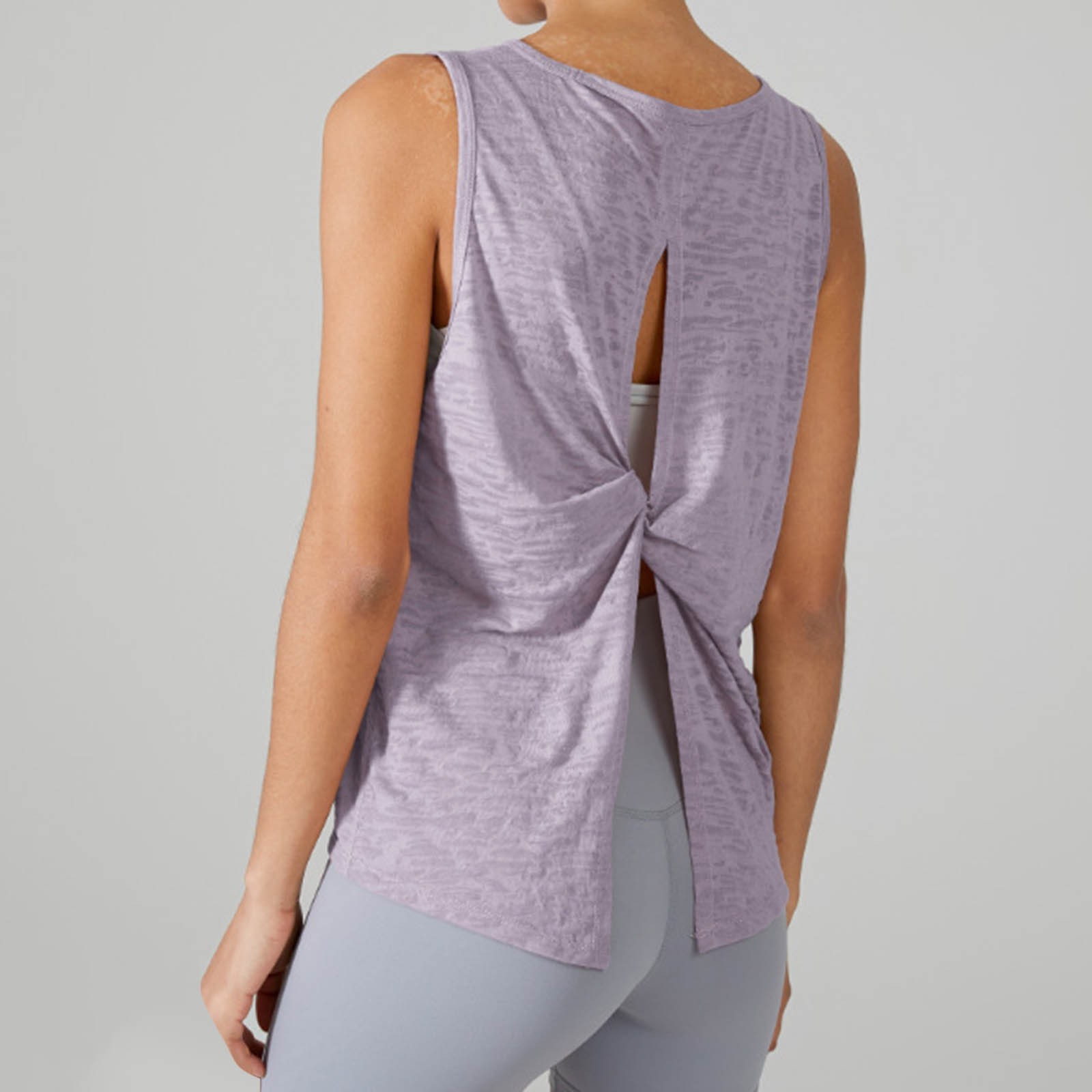 thumbnail image 4 of Camiseta de manga corta con cuello redondo para mujer - Poliéster transpirable - Para deportes, actividades de verano y otoño, 4 of 7